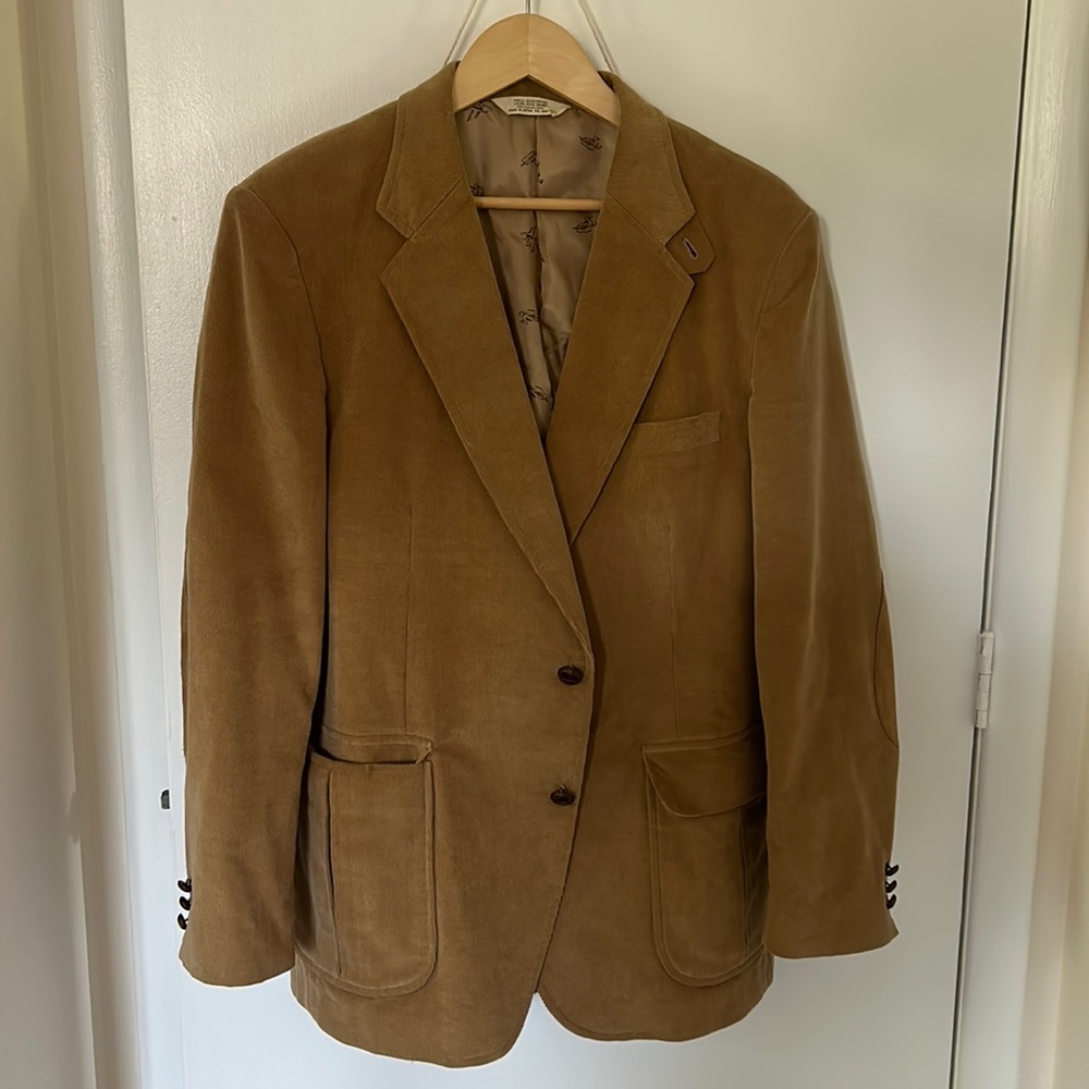 Vintage Men’s Corduroy Blazer